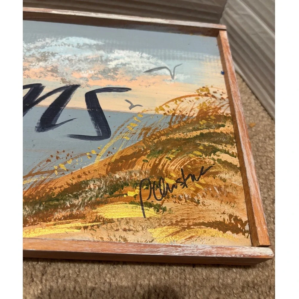 Handmade hand painted